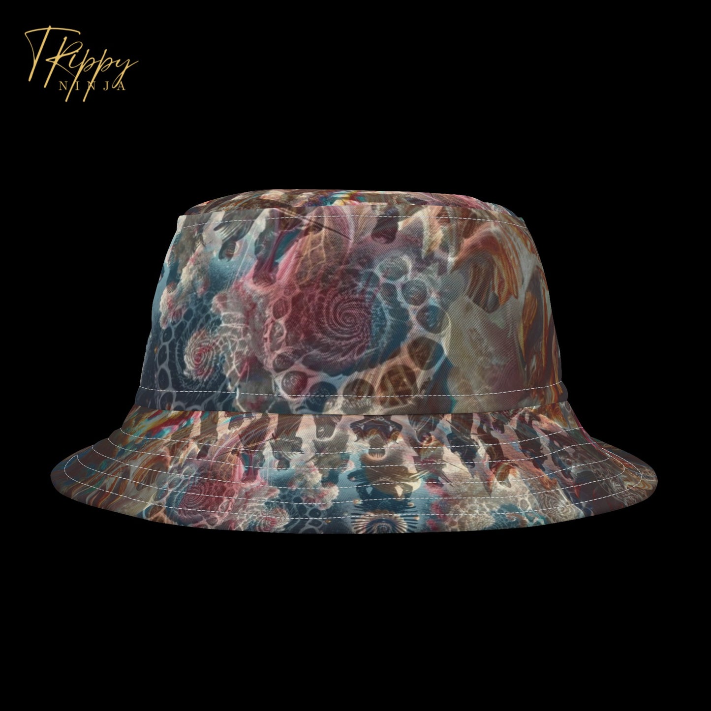 Candy Dreamscape Ninja Chessboard Bucket Hat