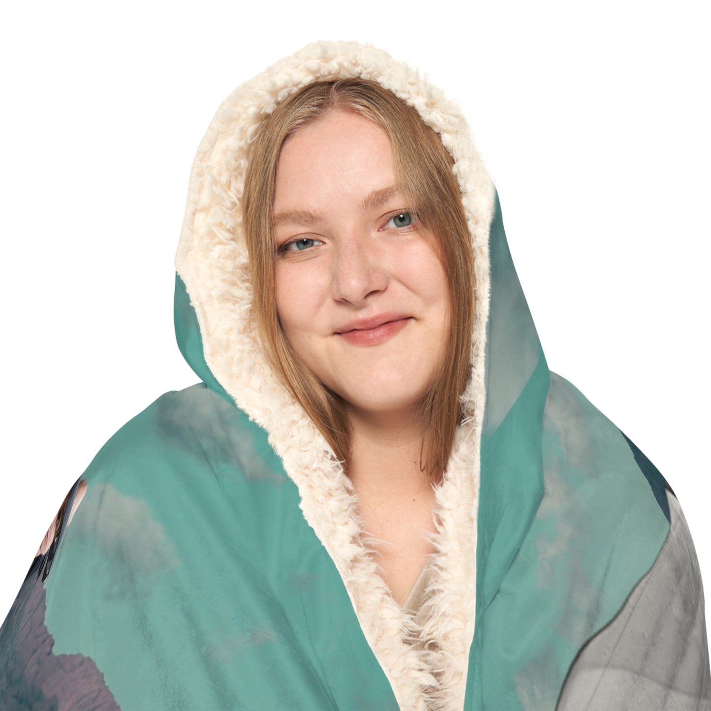 Trippy Ninja Shuriken Rider Snuggle Blanket