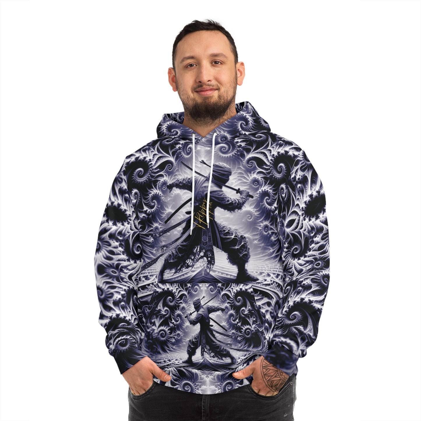 Psychedelic Trippy Ninja Fashion Hoodie